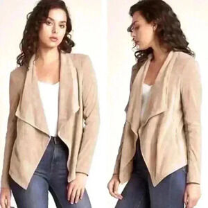 BB Dakota Nicholson Faux Suede Jacket Size Med